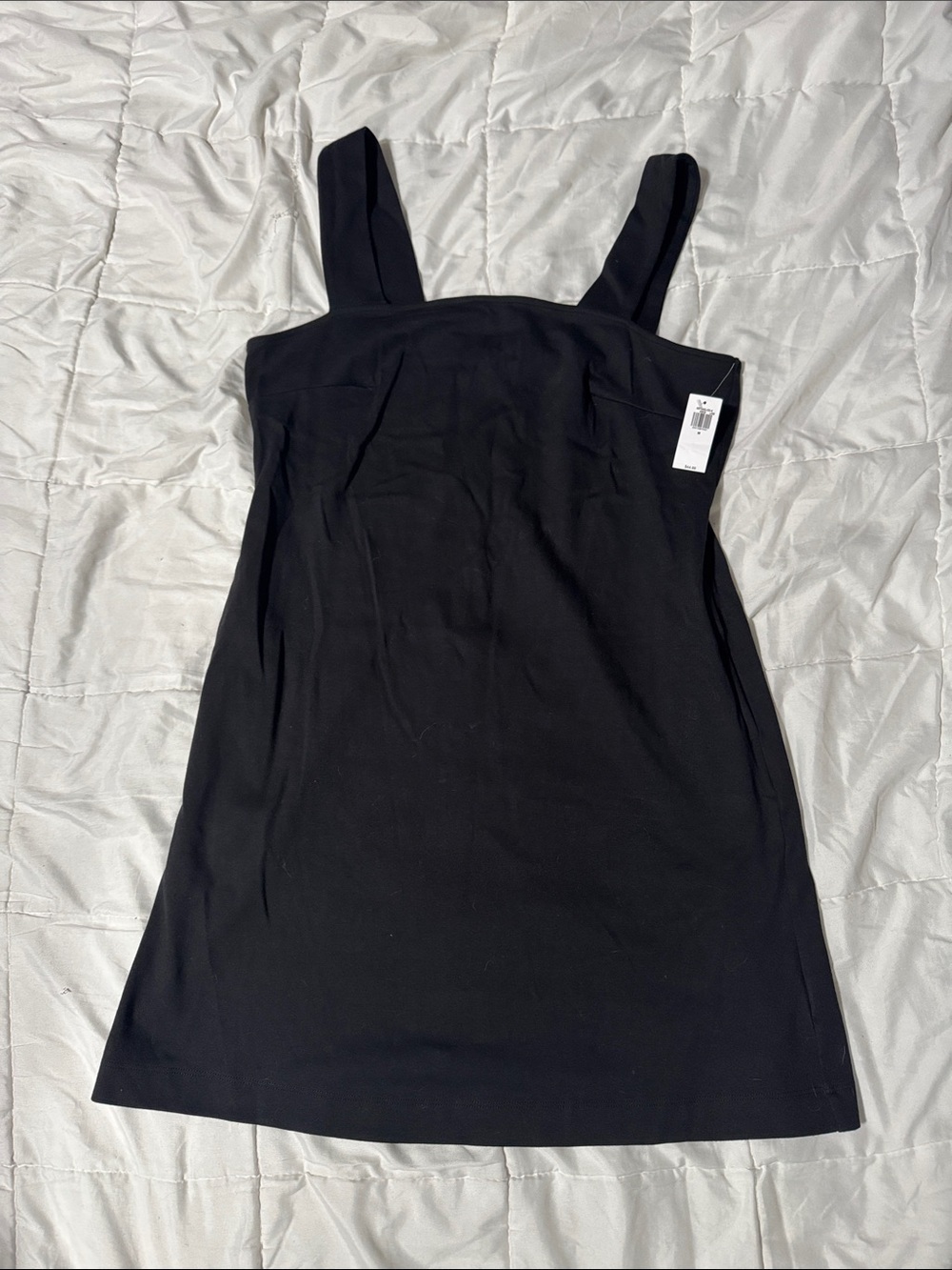 Old Navy Black Square-Neck Mini Dress